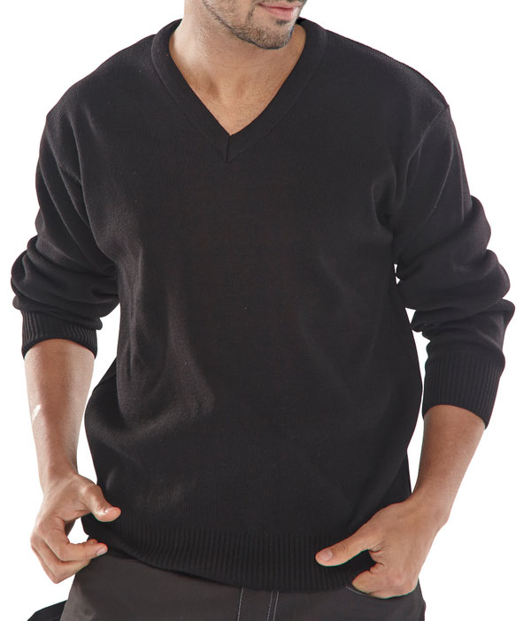 Acrylic Sweater V-Neck