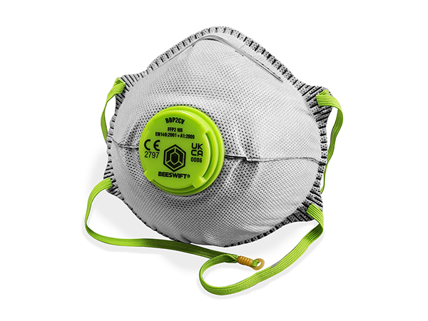 Beeswift P2 Valved Charcoal Mask