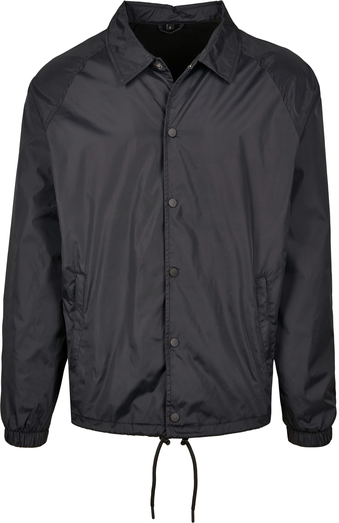 Coach jacket in Black, front view