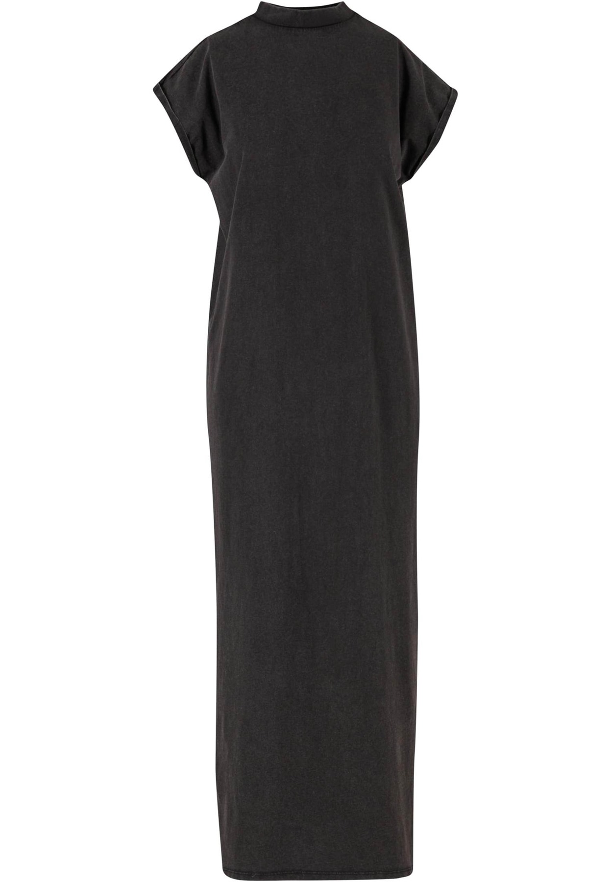 Women’s vintage long dress in Black, front view