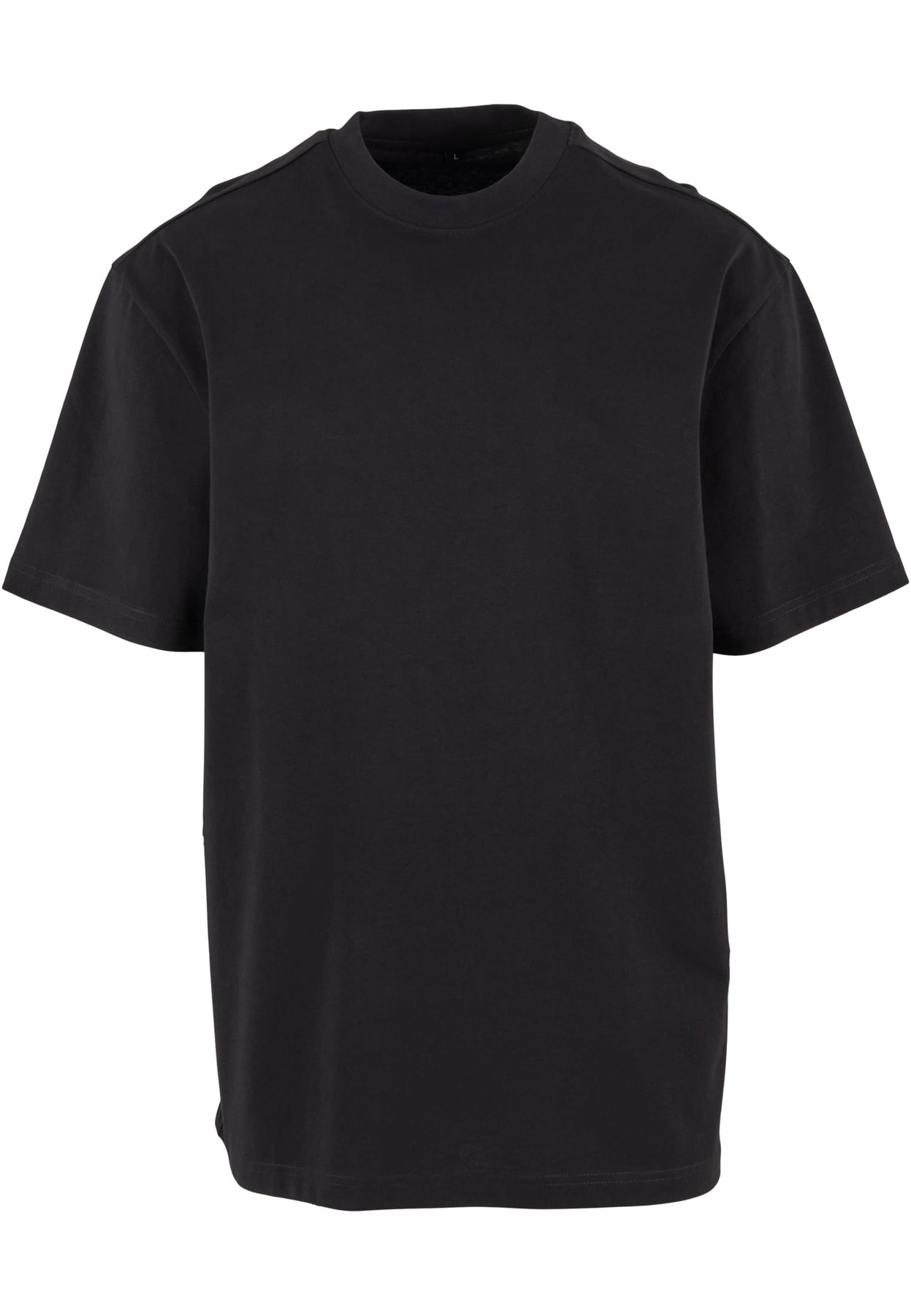 Tall tee in Black, front view