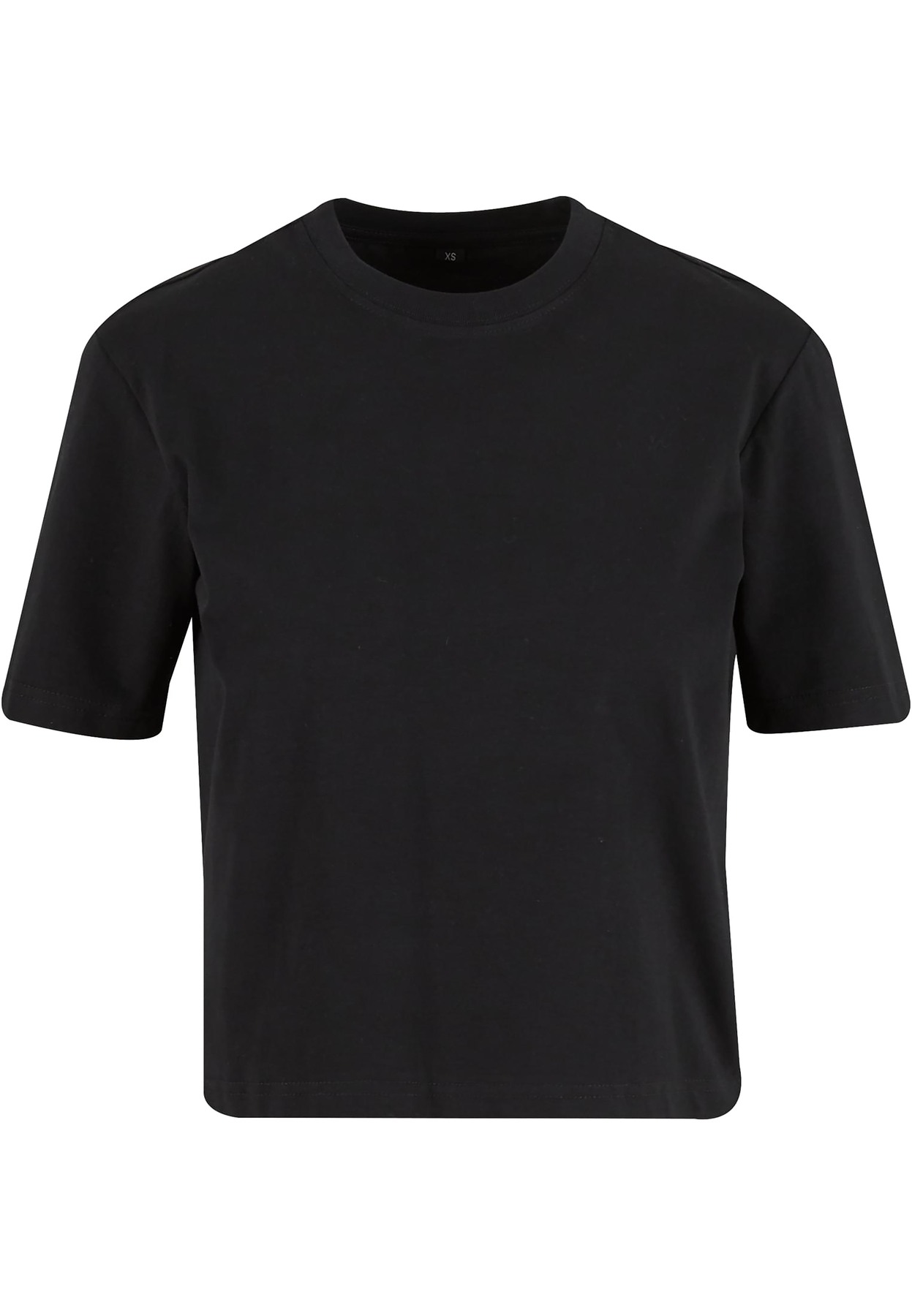 Women’s Sorona loose-fit tee in Black, front view