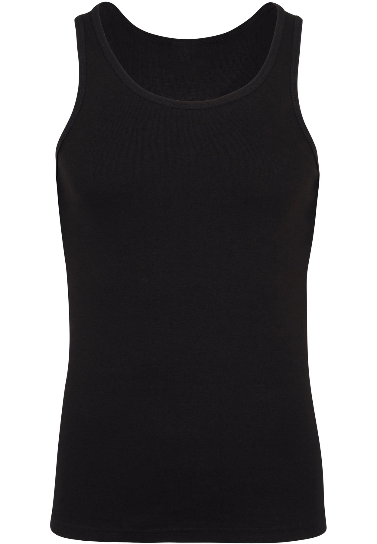 Tank top in Black, front view