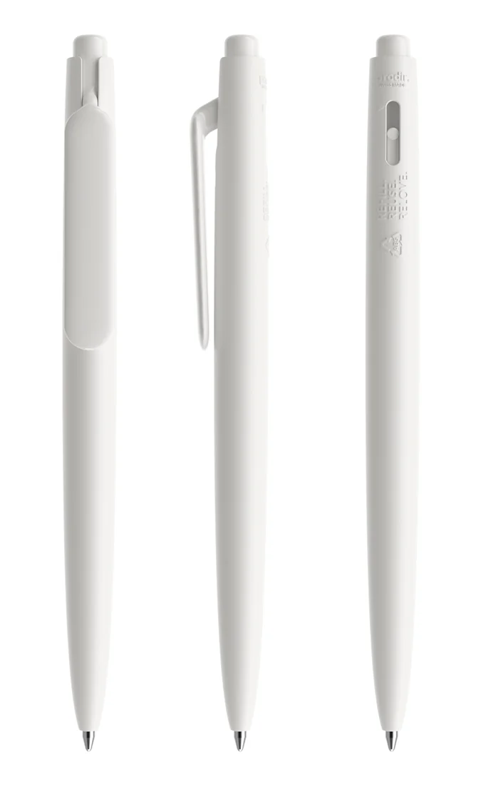 Prodir DS11 PMP Matt ballpoint pen in White matt