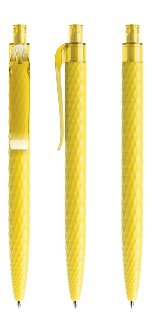Prodir QS01 PMT Matt ballpoint pen in Lemon matt