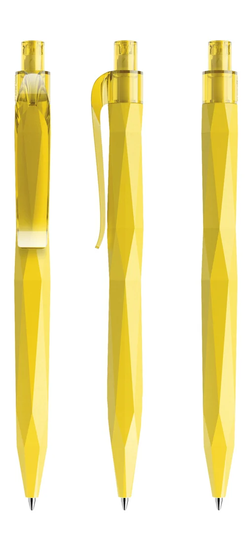 Prodir QS20 PMT Matt ballpoint pen in Lemon matt