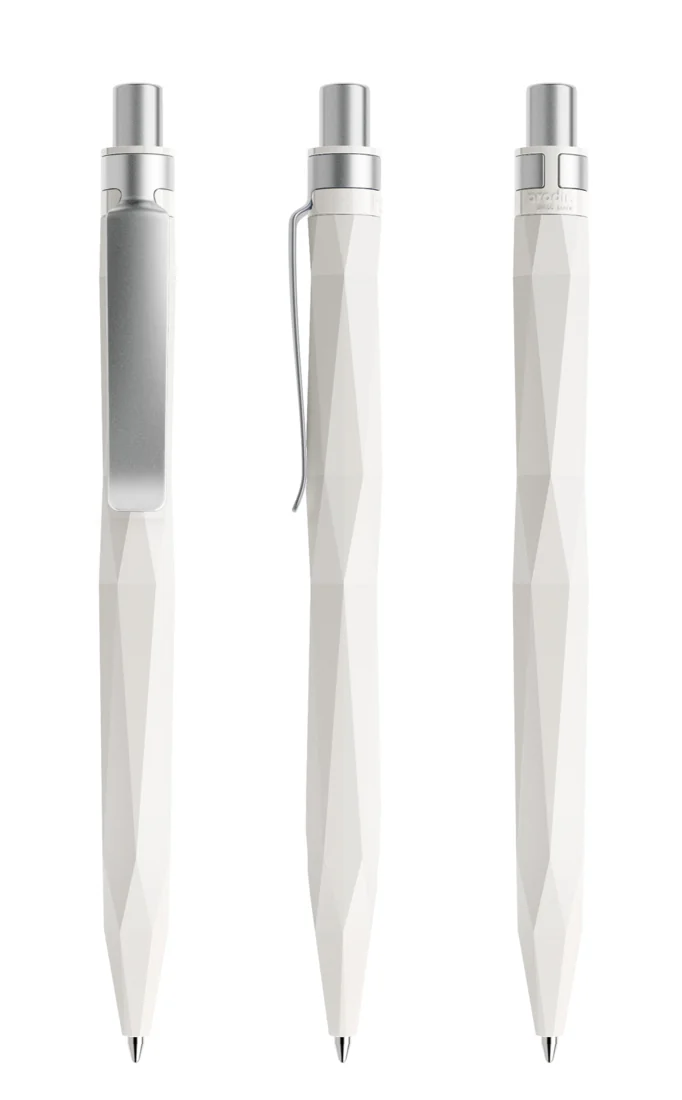 Prodir QS20 PQS Stone ballpoint pen in White Dolomite