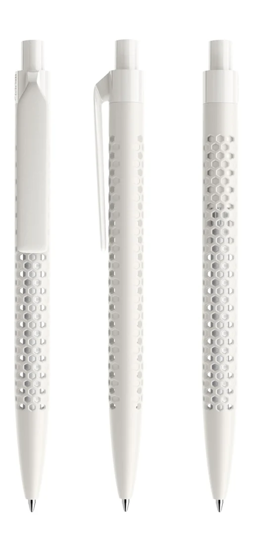 Prodir QS40 PMP Matt ballpoint pen in White matt