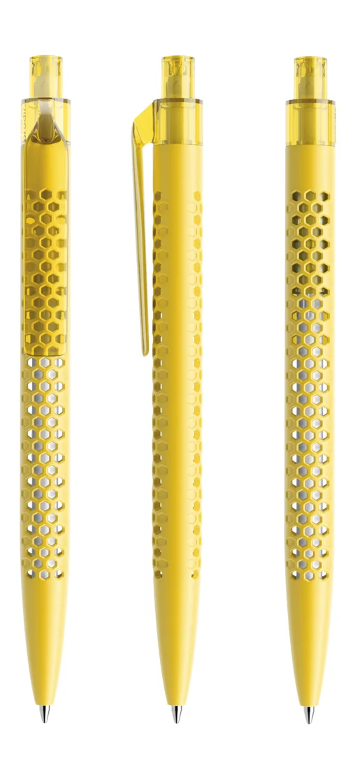 Prodir QS40 PMT Matt ballpoint pen in Lemon matt