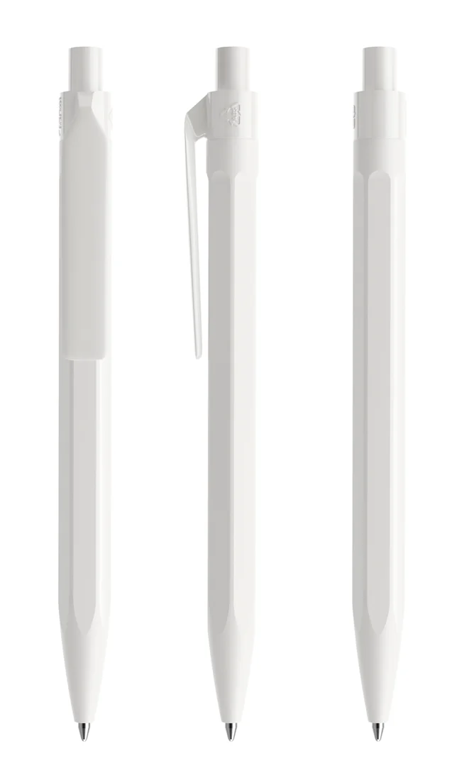 Prodir QS50 PMP Matt ballpoint pen in White matt